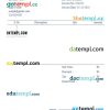 Accountancy Firm Invoice example in word and pdf format