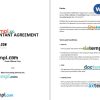 Accountant agreement Word example, fully editable