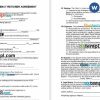 Advertising Agency Retainer agreement Word example