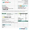 Agency Billing example in word and pdf format