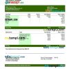 Agricultural company payroll example in Word and PDF formats