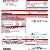 Albania Bank of Albania mortgage statement, editable template in PDF and Word