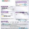 Algeria BDL bank mortgage statement,3 pages, editable template in PDF and Word