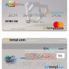 Algerian Trust Bank Algéria mastercard example in PSD format