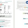Andhra Pradesh State Road Transport Corporation bus e-ticket, Word and PDF download template, 2 pages