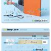 Andorran Banca Privada d'Andorran (BPA) visa card example in PSD format