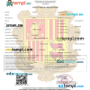 Andorran e-visa Word and PDF example, fully editable