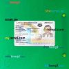 Angola driving license PSD files, scan look and photographed image, 2 in 1 (2018-2028)