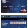 Antigua and Barbuda Global Bank of Commerce mastercard template in PSD format