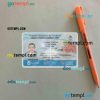 Argentina Buenos Aires driving license editable PSD files, scan look and photo-realistic look, 2 in 1
