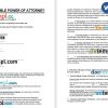 Arizona Durable Power of Attorney example, fully editable