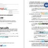 Arizona Marital Settlement Agreement Word example, completely editable