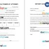 Arkansas Motor Vehicle Power of Attorney Form example, fully editable