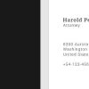 Attorney Business Card Template example, fully editable