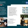 Attorney Tri Fold Brochure example, fully editable