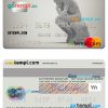 Australian Australiann Military Bank mastercard example in PSD format