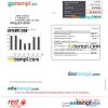 Australia Red Energy utility bill download Word and PDF example