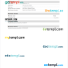 Australian business registration Word and PDF example