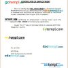Austria CISC Semiconductor Gmbh certificate of employment Word and PDF download template