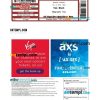Axs concert e-ticket, Word and PDF download template