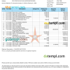 Indian Bank of Indian bank statement 3 - 6 months Word and PDF example