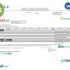 bank monthly statement of account template, .doc and .pdf format, 2 pages