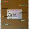 Belgium residence permit card editable PSDs, scan and photo-realistic snapshot, 2 in 1