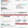 Blank Advertising Agency Invoice example in word and pdf format