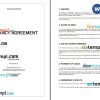 Blank Tenancy Agreement Word example, completely editable