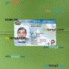Bolivia driving license editable PSD files, scan look and photo-realistic look, 2 in 1 (2017-present)