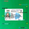 Botswana driving license editable PSD files, scan look and photo-realistic look, 2 in 1
