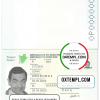 Burundian passport example in PSD format, 2011-2019
