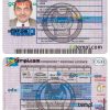 Congo driver license PSD template, version 2