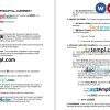 California Prenuptial Agreement Word example, completely editable