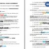 California Standard Lease Agreement example, fully editable