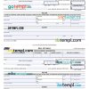 California Vehicle Vessel Bill of Sale example, fully editable
