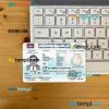 Cambodia driving license PSD files, scan look and photographed image, 2 in 1