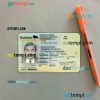 Canada Manitoba driving license PSD files, scan look and photographed image, 2 in 1