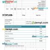 Car purchase invoice example in word and pdf format