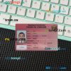 Central African driving license editable PSD files, scan look and photo-realistic look, 2 in 1