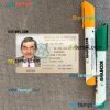 Chile licencia de conductor driving license editable PSD files, scan look and photo-realistic look, 2 in 1