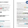 College Roommate Agreement Word example, fully editable