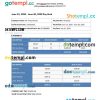Commission pay stub Word and PDF example
