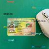 Congo driving license PSD files, scan look and photographed image, 2 in 1