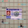 Congo driving license editable PSD files, scan look and photo-realistic look, 2 in 1, version 3