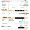 Construction Estimate Invoice example in word and pdf format