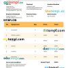 Construction invoice example in word and pdf format