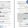 Construction Subcontractor Agreement Word example, fully editable