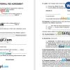 Consultant Referral Fee Agreement Word example, fully editable
