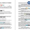 Durable Financial Power of Attorney Form example, fully editable